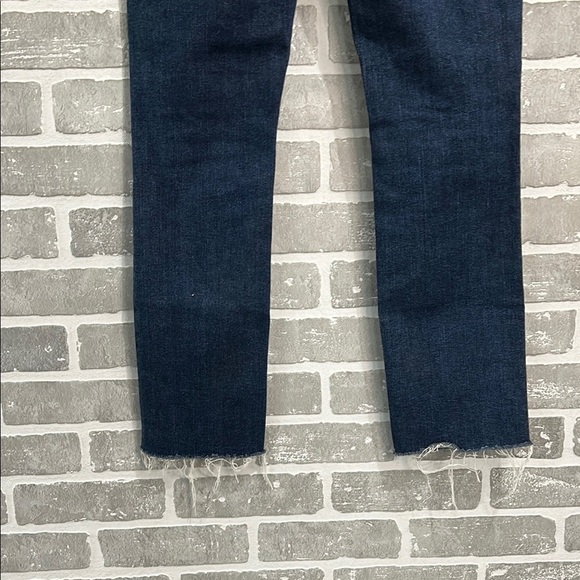 PAIGE Jacqueline Straight Leg Blue Jeans Distressed Womens‎ Size 26 - Picture 7 of 12